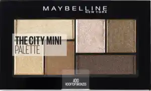 Maybelline New York The City Mini Lidschatten Palette Nr. 400 Rooftop Bronzes, 6 g