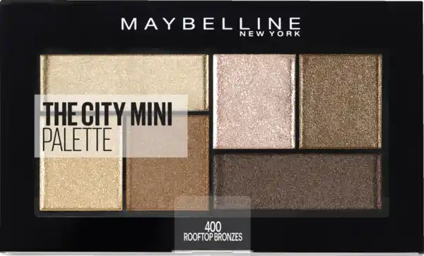 Bild 1 von Maybelline New York The City Mini Lidschatten Palette Nr. 400 Rooftop Bronzes, 6 g