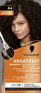 Schwarzkopf Ansatzset A4 Dunkelbraun