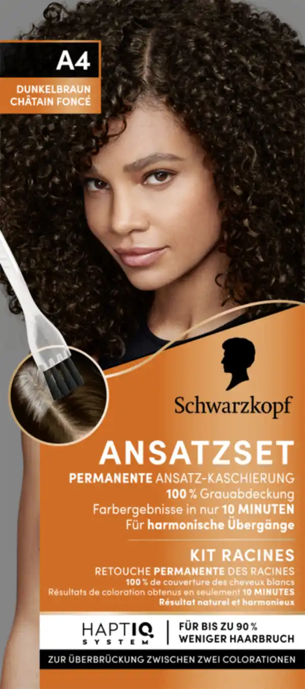 Bild 1 von Schwarzkopf Ansatzset A4 Dunkelbraun