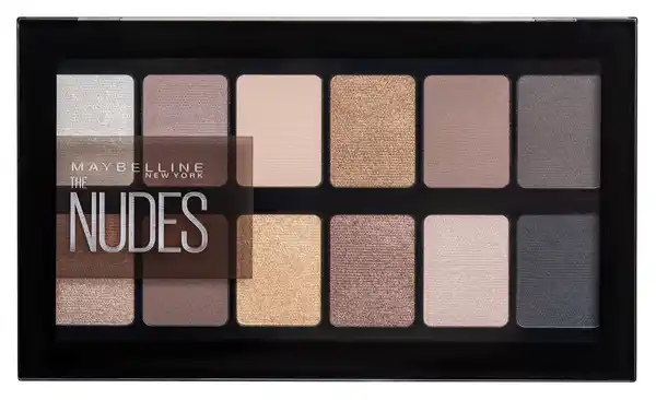 Bild 1 von Maybelline New York The Nudes Lidschatten Palette, 12 g