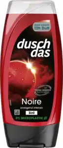 duschdas 3-in-1 Duschgel & Shampoo Noire, 225 ml