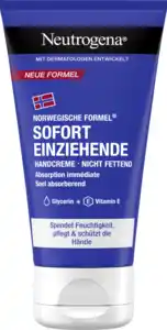 Neutrogena Sofort einziehende Handcreme, 75 ml