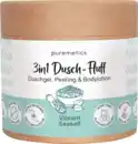 Bild 1 von puremetics 3in1 Dusch-Fluff Vibrant Seasalt mit Meersalzpeeling, 250 g