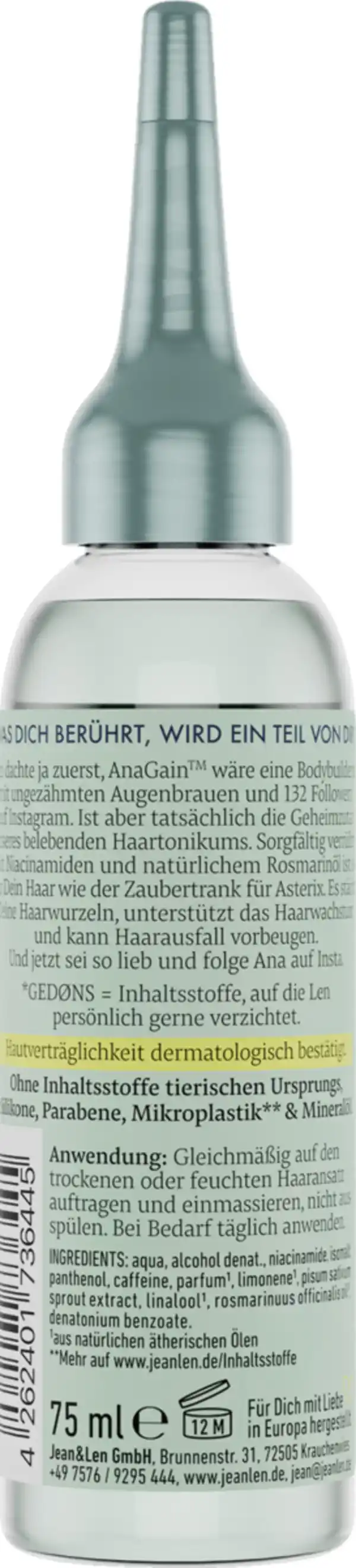 Bild 2 von Jean&Len Haartonikum, 75 ml