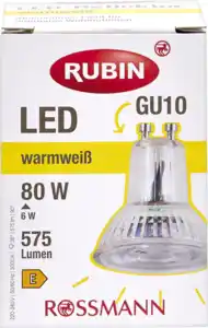 RUBIN Rubin LED Reflektor GU10 80W