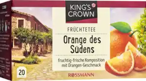 KING'S CROWN Früchtetee Orange des Südens, 40 g