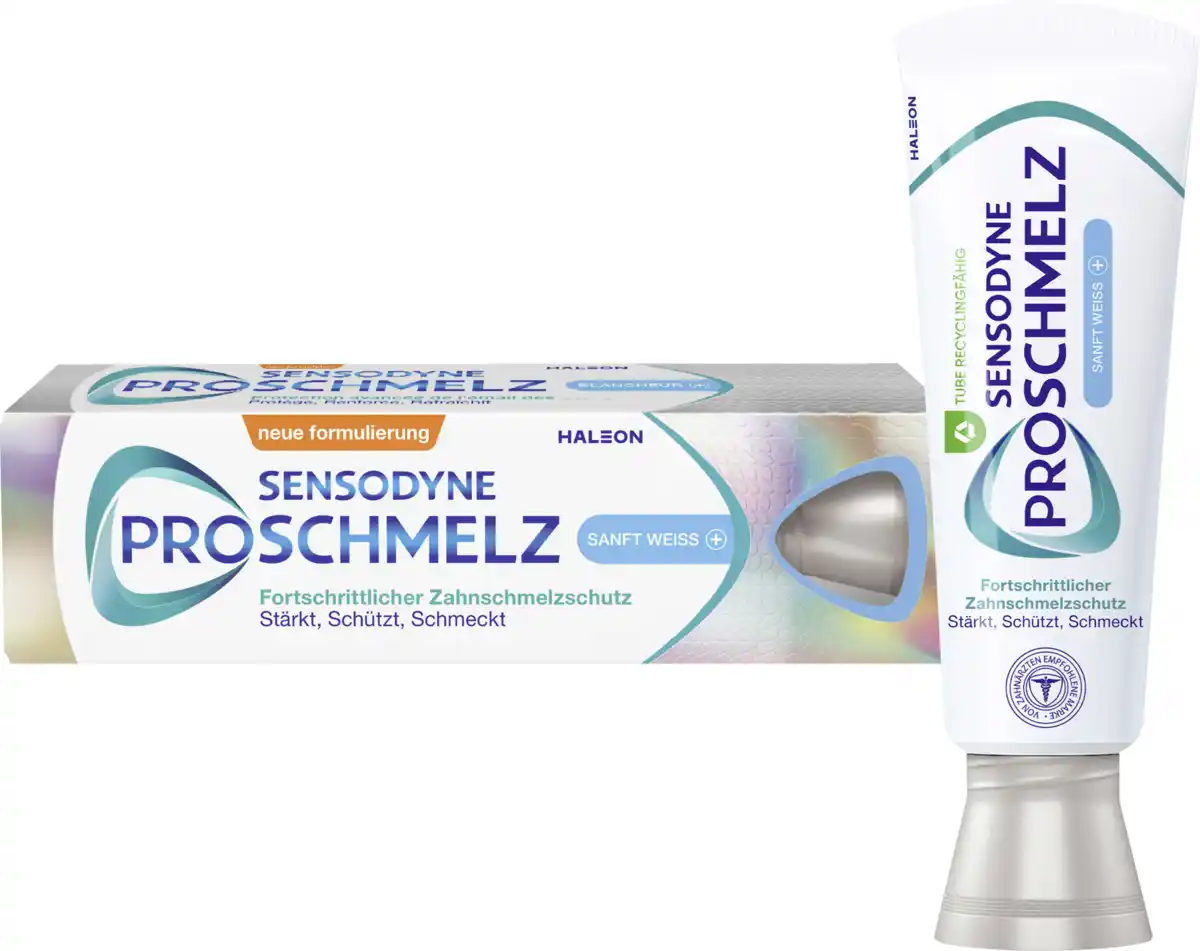 Bild 3 von Sensodyne ProSchmelz Sanft Weiss Plus Zahncreme, 75 ml