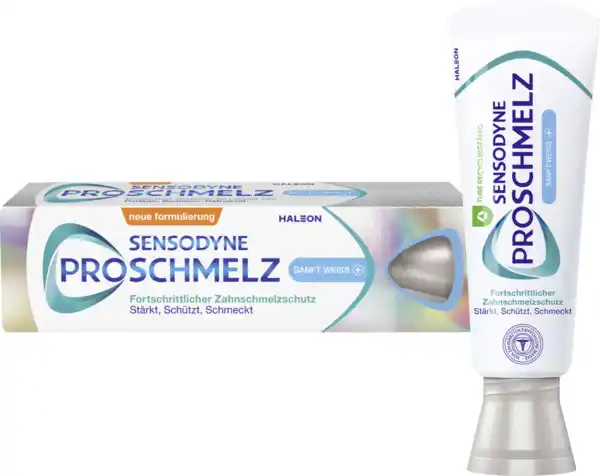 Bild 3 von Sensodyne ProSchmelz Sanft Weiss Plus Zahncreme, 75 ml