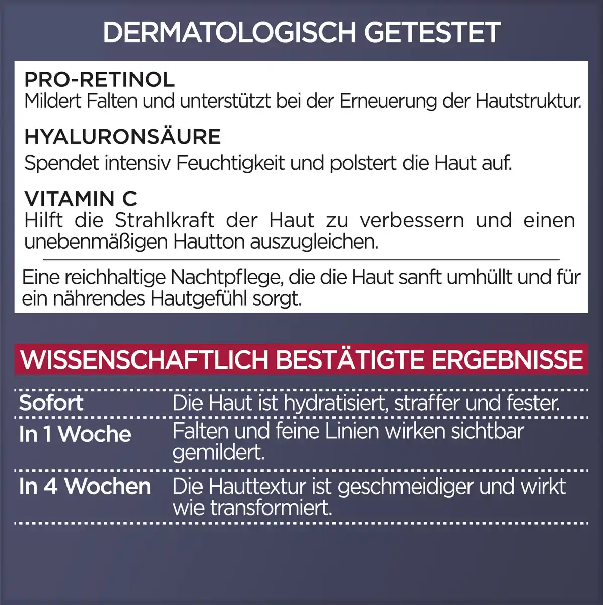 Bild 4 von L’Oréal Paris Revitalift Anti-Age Nachtcreme Laser X3 Dreifach-Power, 50 ml