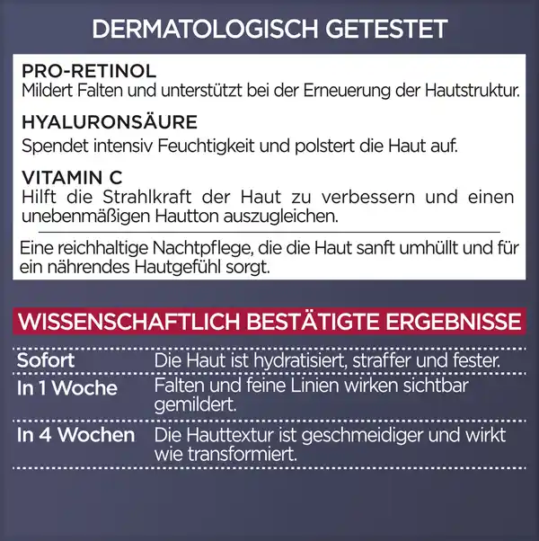 Bild 4 von L’Oréal Paris Revitalift Anti-Age Nachtcreme Laser X3 Dreifach-Power, 50 ml