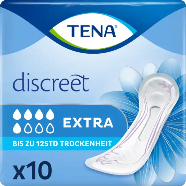 Bild 1 von TENA discreet extra Einlagen