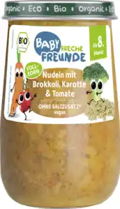 Freche Freunde Bio Nudeln mit Brokkoli, Karotte & Tomate, 190 g