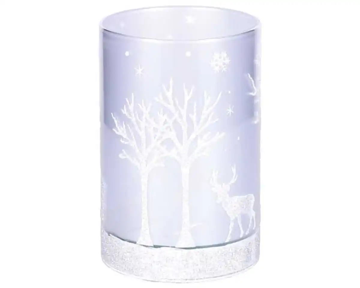 Bild 1 von LED-Windlicht aus Kunststoff mit Lichterkette 10 x 15 cm