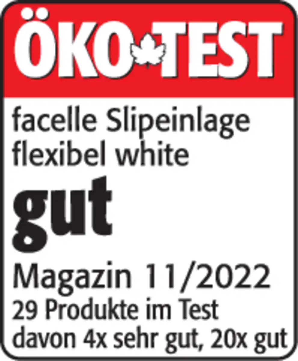Bild 2 von facelle Slipeinlagen flexibel WHITE