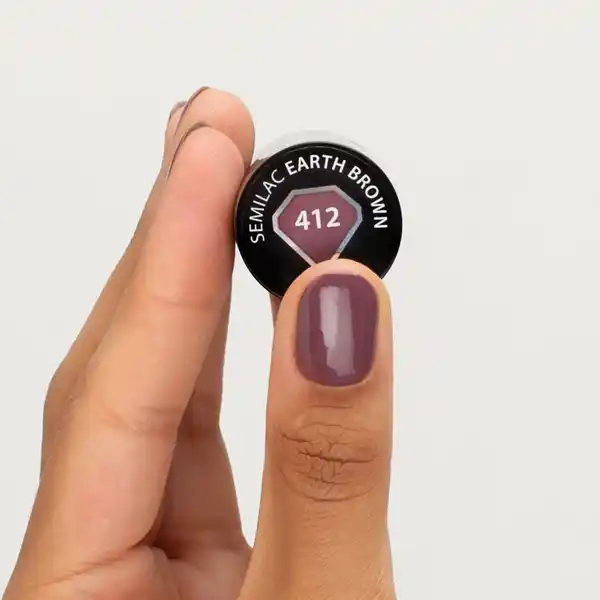 Bild 2 von Semilac UV-Nagellack 412 Earth Brown, 7 ml