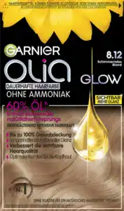 Garnier Olia Glow Dauerhafte Haarfarbe 8.12 Schimmerndes Blond