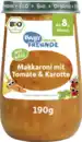 Bild 1 von Freche Freunde Bio Gläschen Makkaroni mit Tomate & Karotte, 190 g