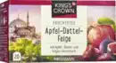 Bild 1 von KING'S CROWN Früchtetee Apfel-Dattel-Feige, 40 g