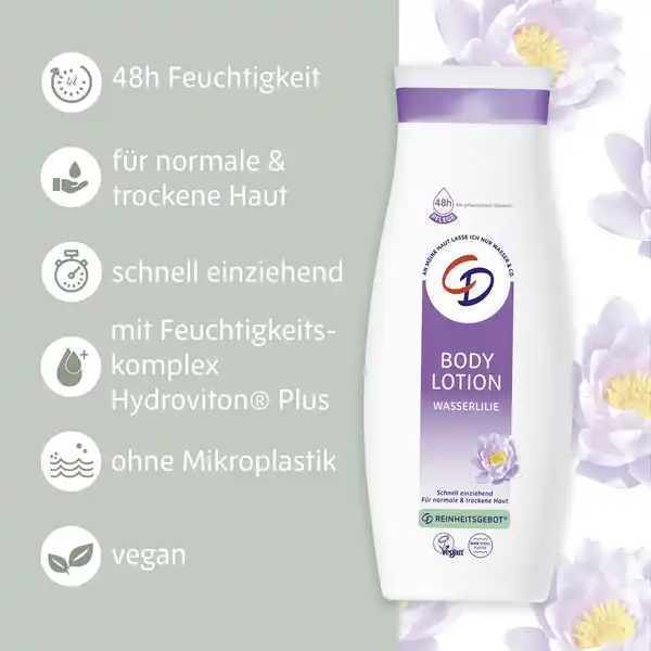 Bild 4 von CD Bodylotion Wasserlilie, 400 ml