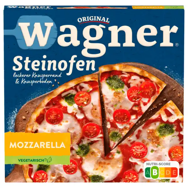 Bild 1 von Original Wagner Steinofen Pizza Mozzarella 350g