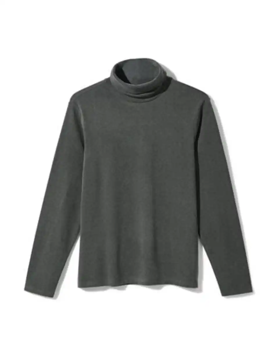 Bild 2 von Damen-Thermo-Rollkragenpullover Emilia, Fleece dunkelgrau