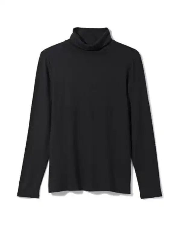 Bild 2 von Damen-Thermo-Shirt mit Rollkragen schwarz