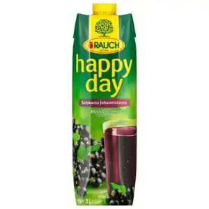 Rauch Happy Day Schwarze Johannisbeere 1l