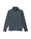 Bild 2 von Damen-Thermo-Rollkragenpullover Emilia, Fleece dunkelblau