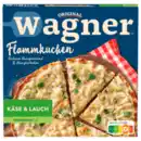 Bild 1 von Original Wagner herzhafter Flammkuchen Käse & Lauch Vegetarisch 320g