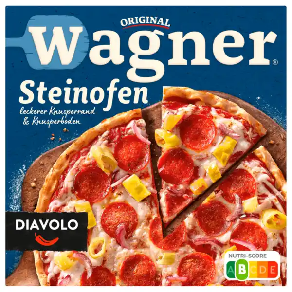 Bild 1 von Original Wagner Steinofen Pizza Diavolo 350g