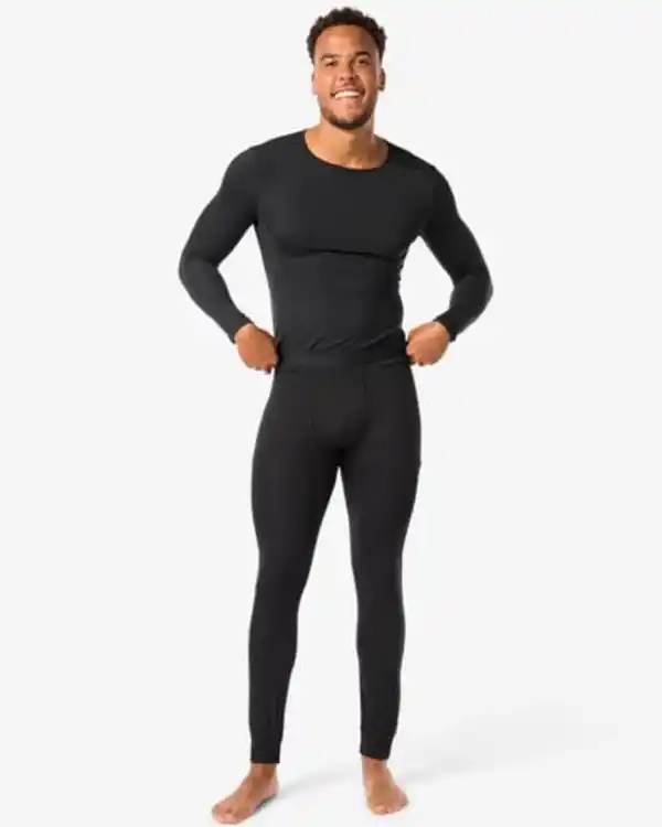 Bild 1 von Herren-Thermo-Leggings schwarz