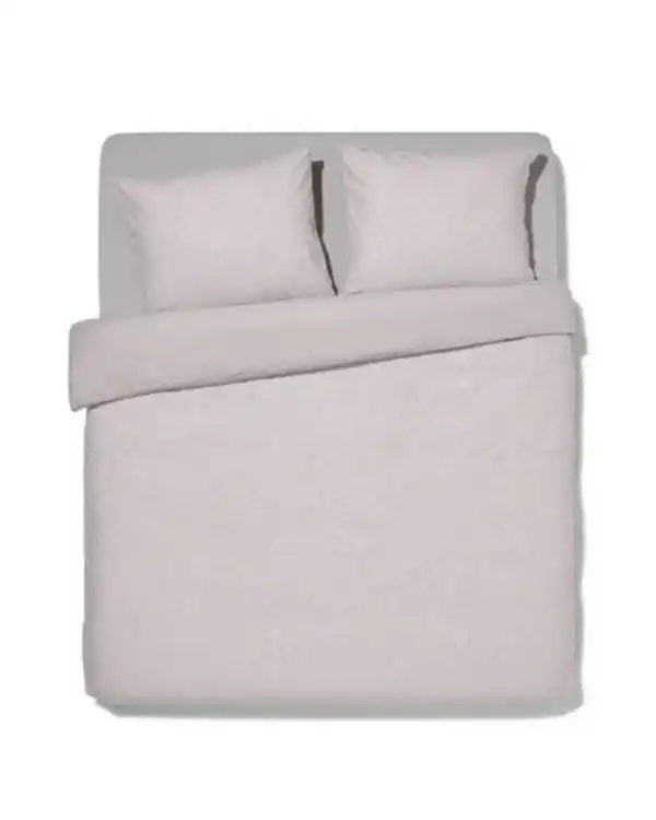 Bild 1 von Bettwäsche, Baumwolle, 240 x 200/220 cm, beige, Stickerei