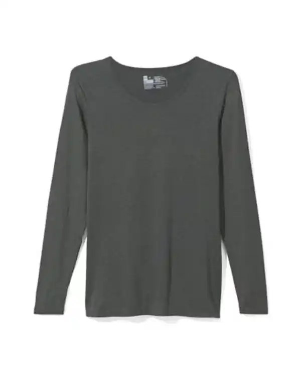 Bild 1 von Damen-Thermoshirt graumeliert