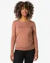 Bild 1 von Damen-Temptech-T-Shirt, Langarm mittelbraun