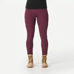 FORCLAZ Leggings Damen robust Backpacking - Travel 500