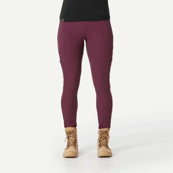 Bild 1 von FORCLAZ Leggings Damen robust Backpacking - Travel 500