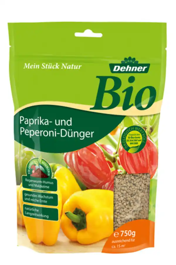 Bild 1 von Dehner Bio Paprika- und Peperoni-Dünger, 750 g