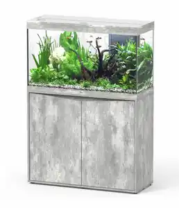 aquatlantis Aquarium Kombination Splendid Ultra 100, 247 l, ca. B101,7/H143,9/T39,9 cm