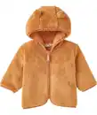 Bild 1 von Newborn Fleecejacke mit Öhrchen, hellbraun