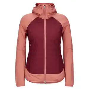 W MERINO QUANTUM HYBRID LS ZIP HOODIE Damen - Wolljacke