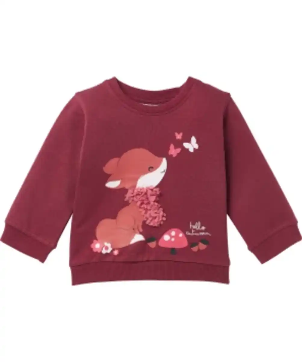 Bild 1 von Sweatshirt Fuchs, weinrot
