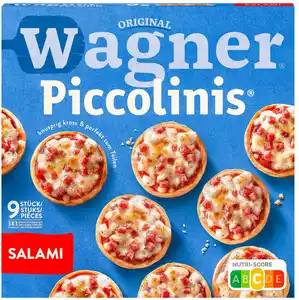 ORIGINAL WAGNER Piccolinis oder Pizzies, 2 - 9 St. = 270 - 300-g-Packg.