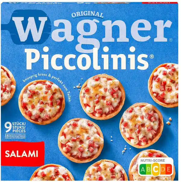 Bild 1 von ORIGINAL WAGNER Piccolinis oder Pizzies, 2 - 9 St. = 270 - 300-g-Packg.