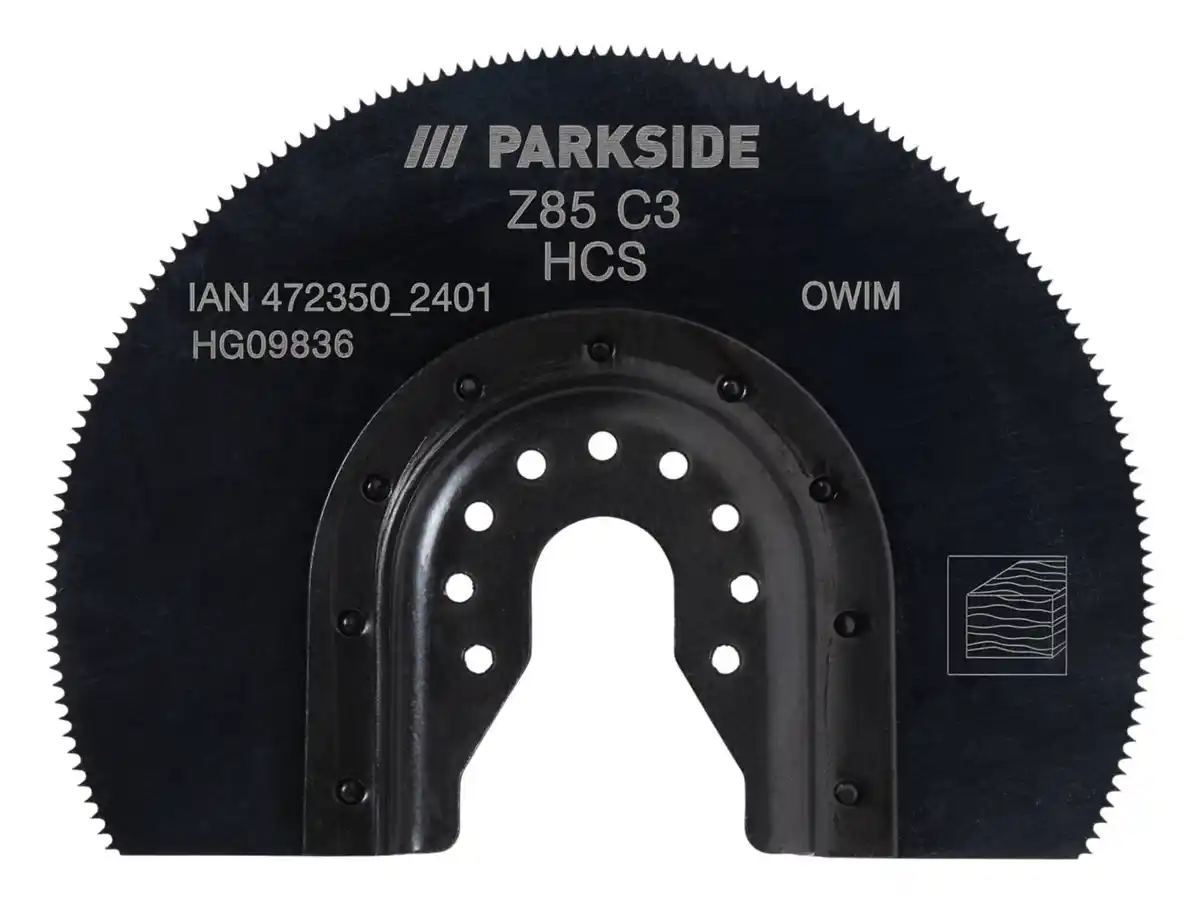 Bild 1 von PARKSIDE® HCS-Segmentsägeblatt Z85