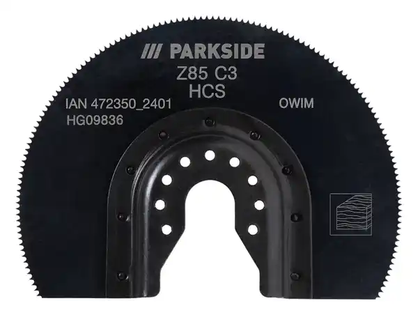 Bild 1 von PARKSIDE® HCS-Segmentsägeblatt Z85