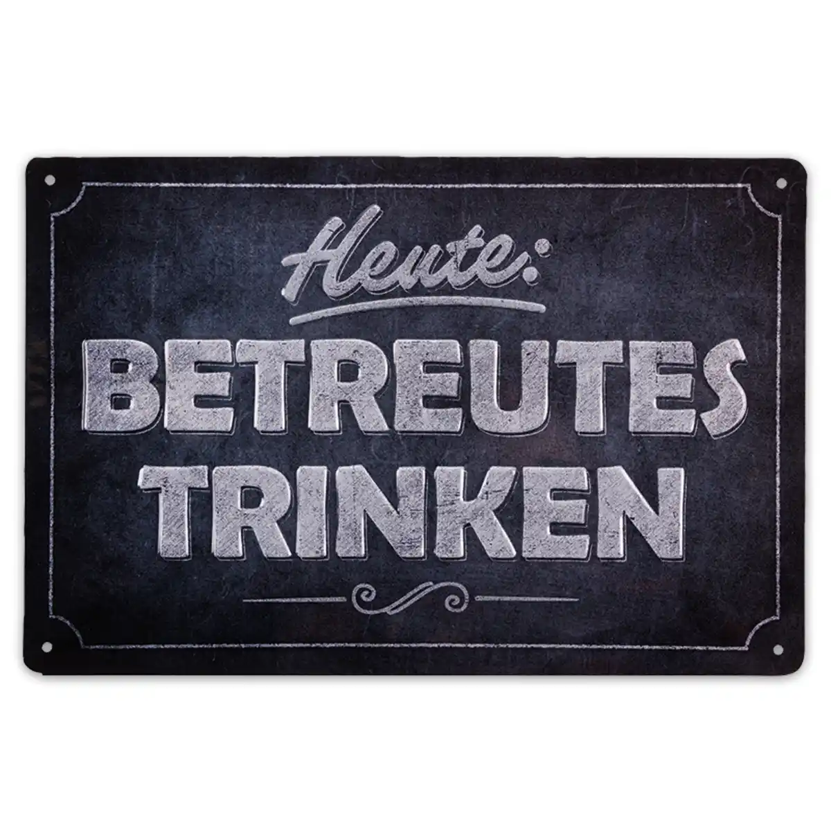 Bild 4 von Bella Casa Retro-Metallschild "Freche Sprüche"