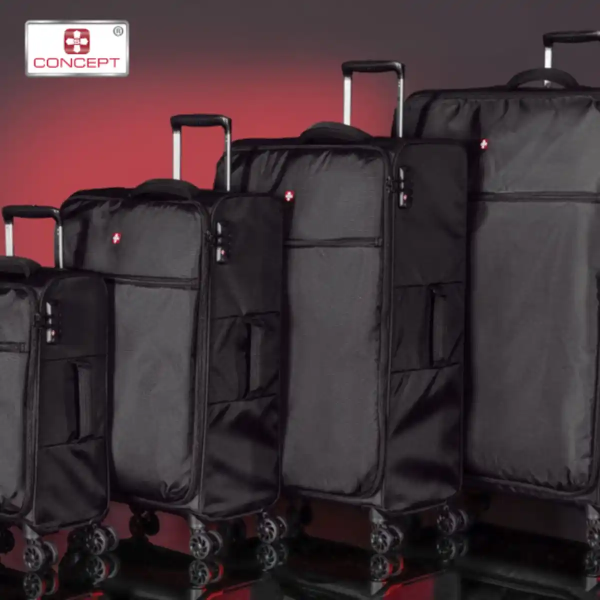Bild 1 von S-Concept Textilkoffer superlight
