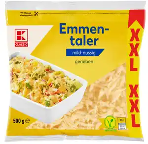 K-CLASSIC Emmentaler XXL, 500-g-Großpackg.