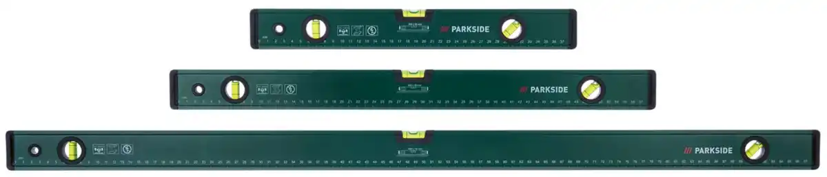 Bild 1 von PARKSIDE® Wasserwaagen-Set, 3-teilig